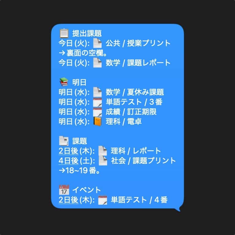 リマインダーBot